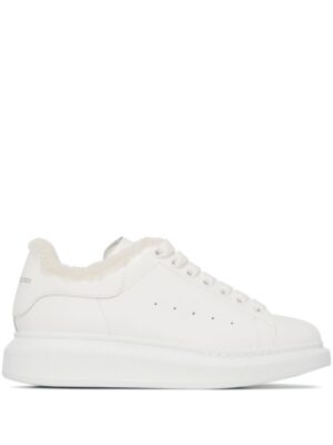 Alexander McQueen Oversized shearling-lining sneakers