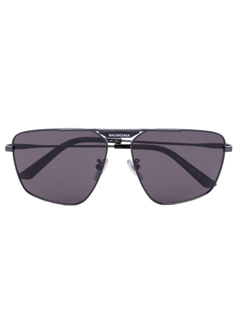 Balenciaga Eyewear geometric pilot-frame sunglasses