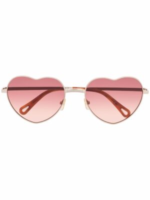 Chloé Eyewear Milane heart-frame sunglasses