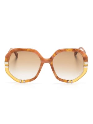 Chloé Eyewear oversize-frame sunglasses