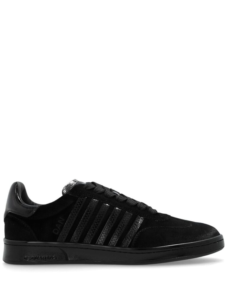 DSQUARED2 Boxer leather sneakers