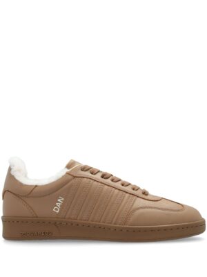 DSQUARED2 Boxer leather sneakers