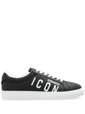 DSQUARED2 Boxer leather sneakers