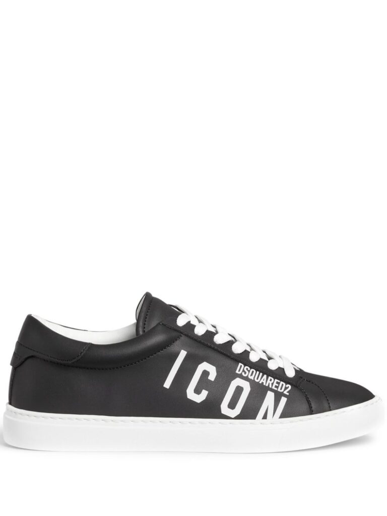 DSQUARED2 Icon logo-print low-top sneakers