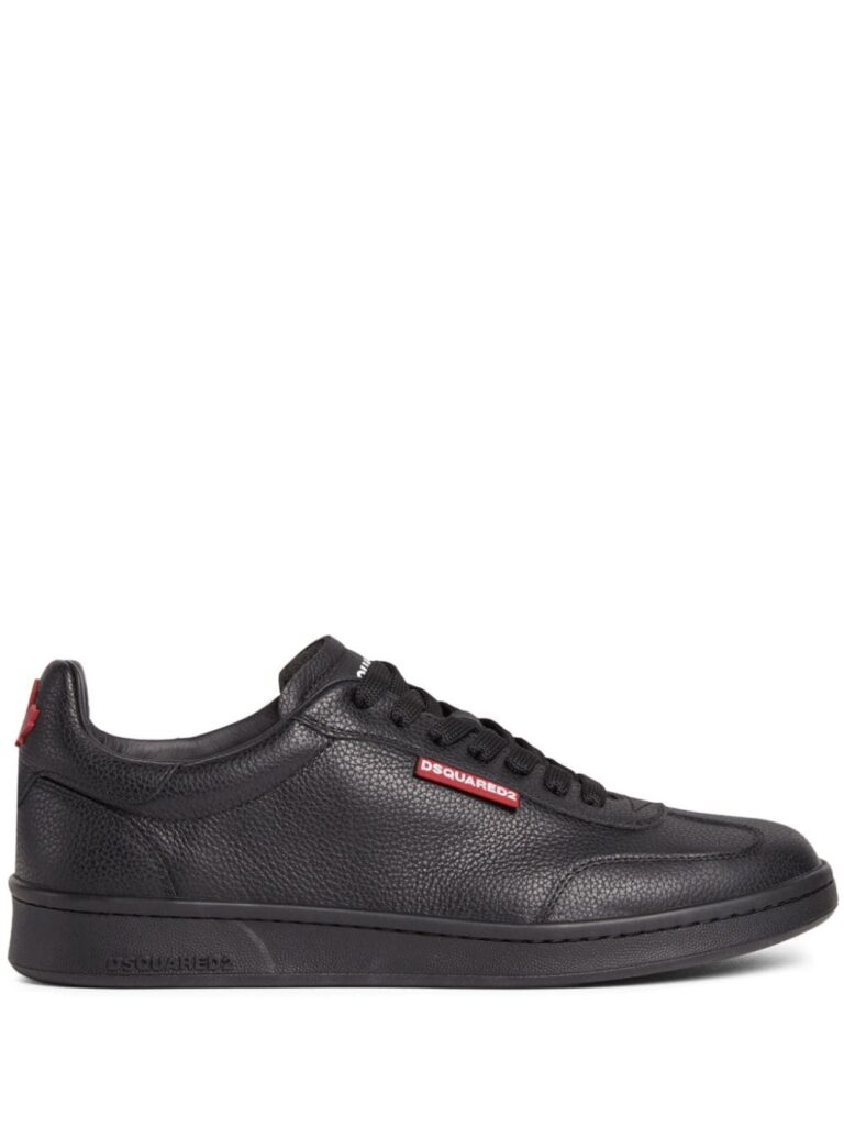 DSQUARED2 low-top leather sneakers