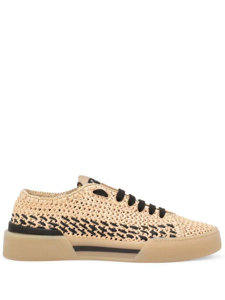 Dolce & Gabbana New Roma macramé sneakers