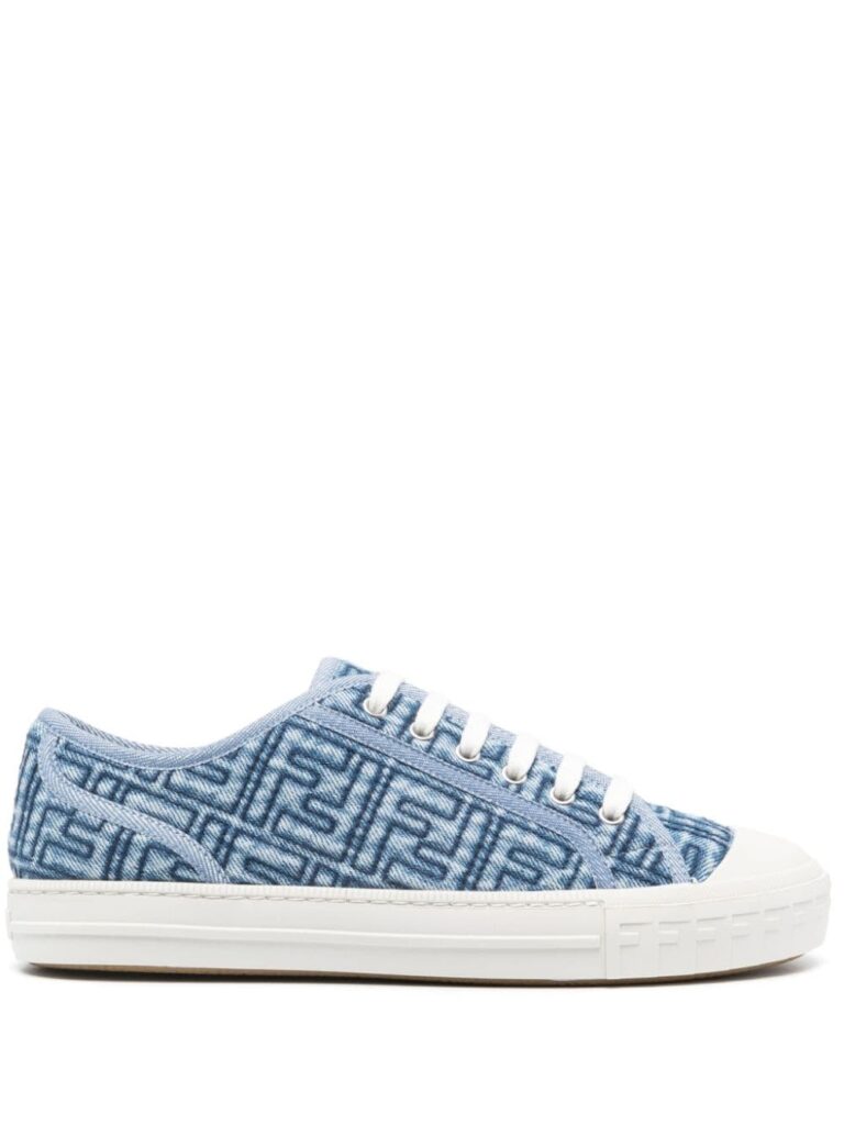 FENDI Domino denim sneakers