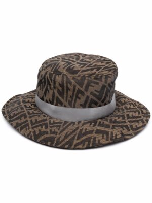 FENDI FF Vertigo-motif hat