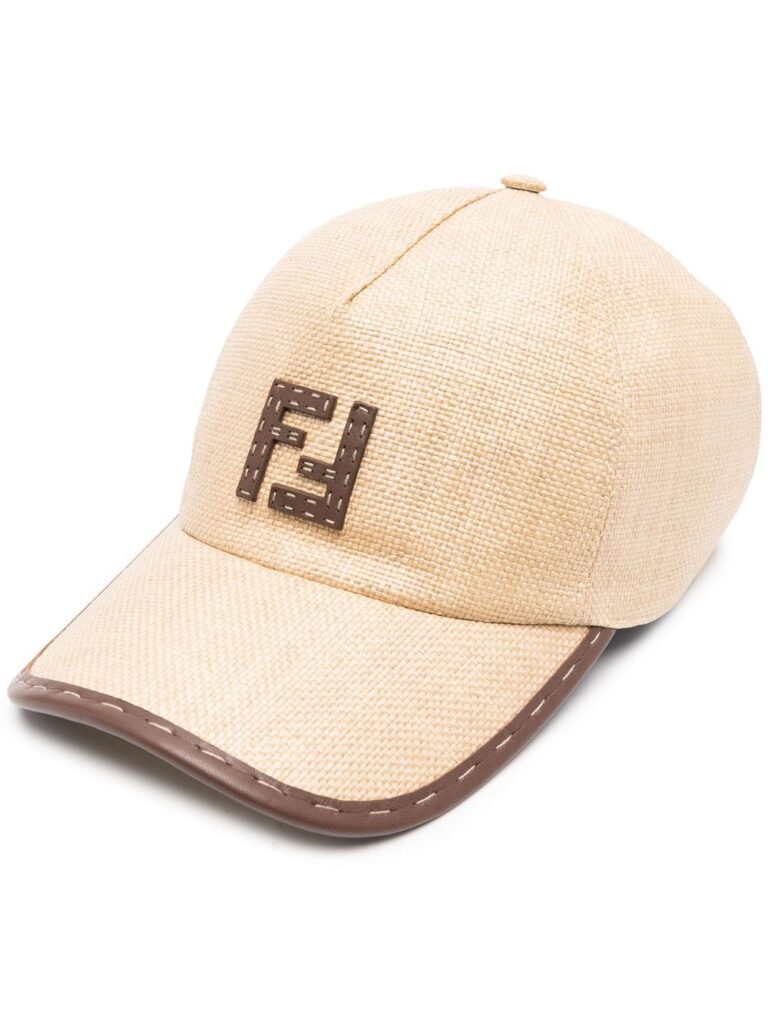 FENDI FF motif baseball cap