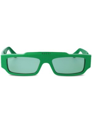 Gucci Eyewear GG1592S003 003 GREEN GREEN GREENGG rectangle-frame sunglasses