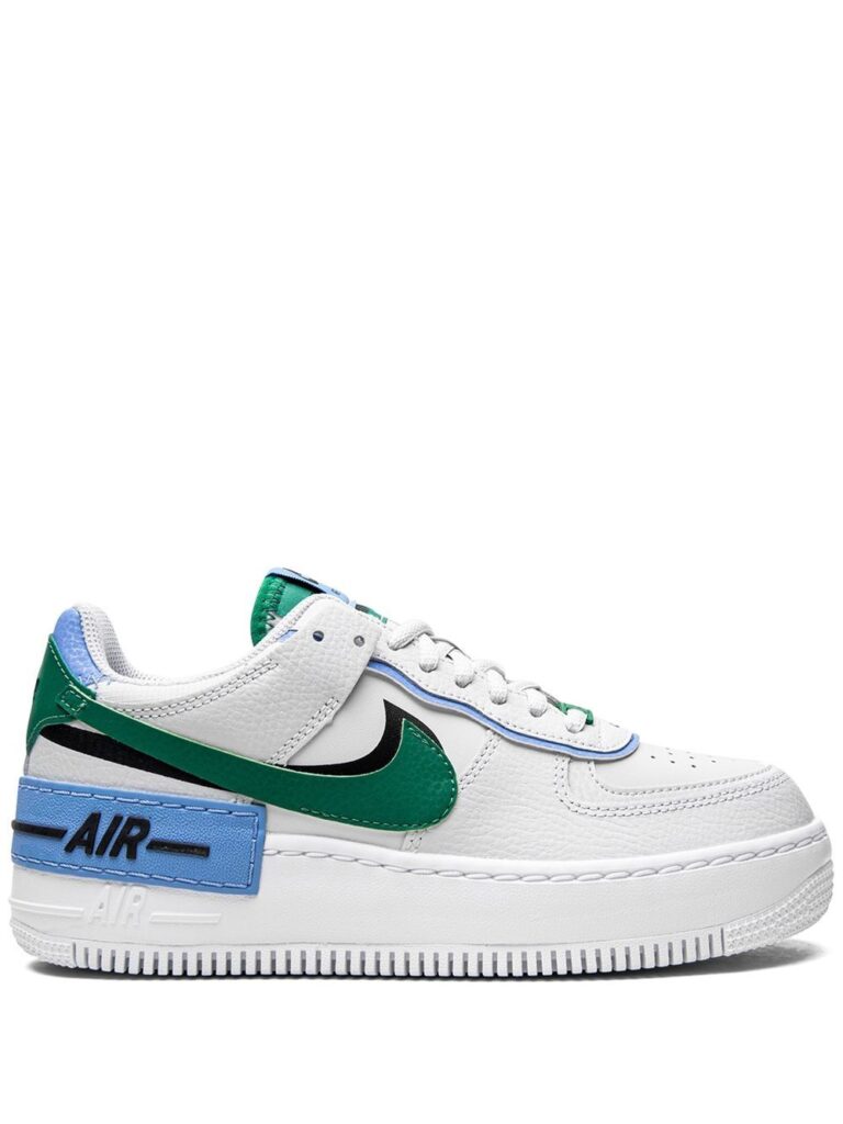 Nike Air Force 1 "Photon Dust/Malachite-Black" sneakers