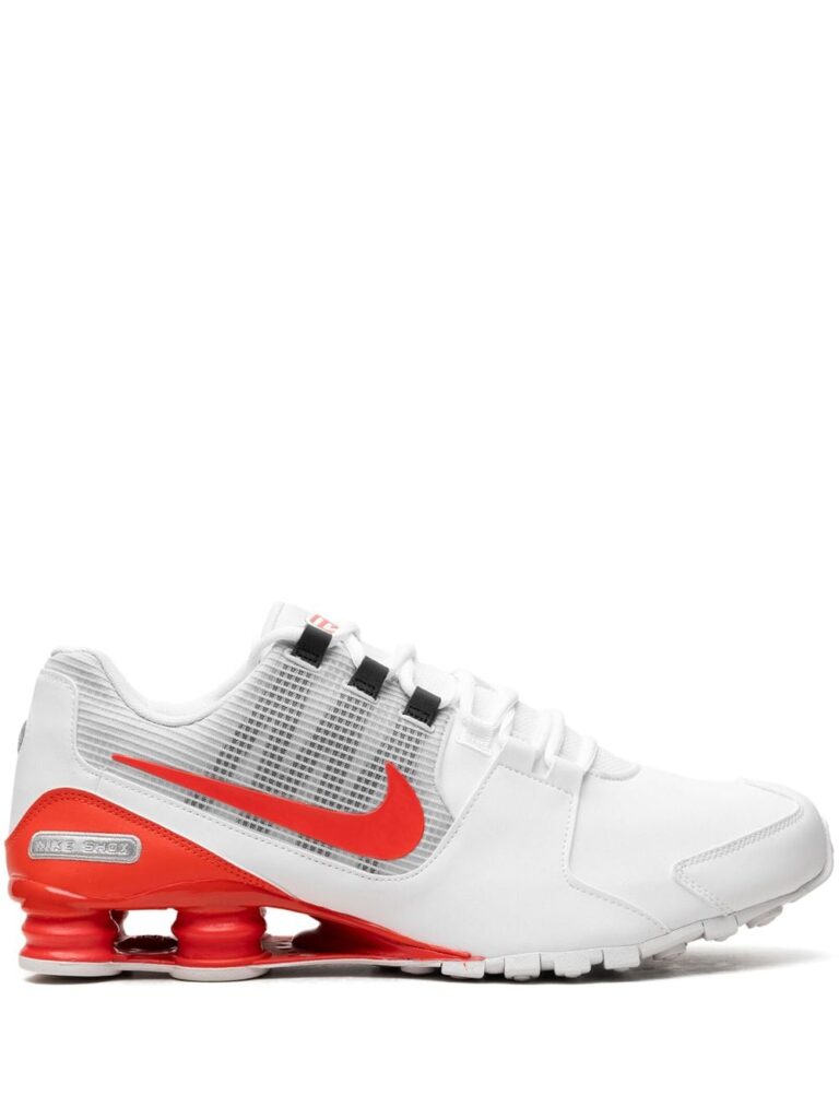 Nike Shox "Orange White" sneakers