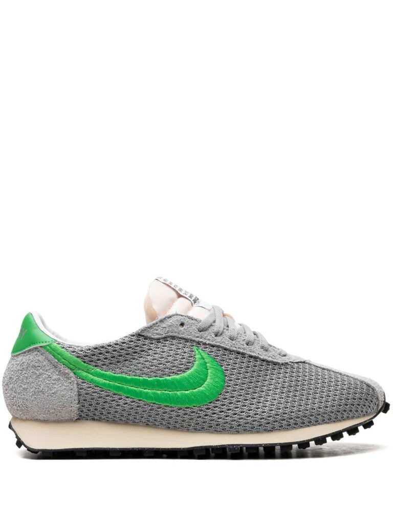 Nike x Stussy LD-1000 "Particle Grey/Green Spark/Fossil" sneakers