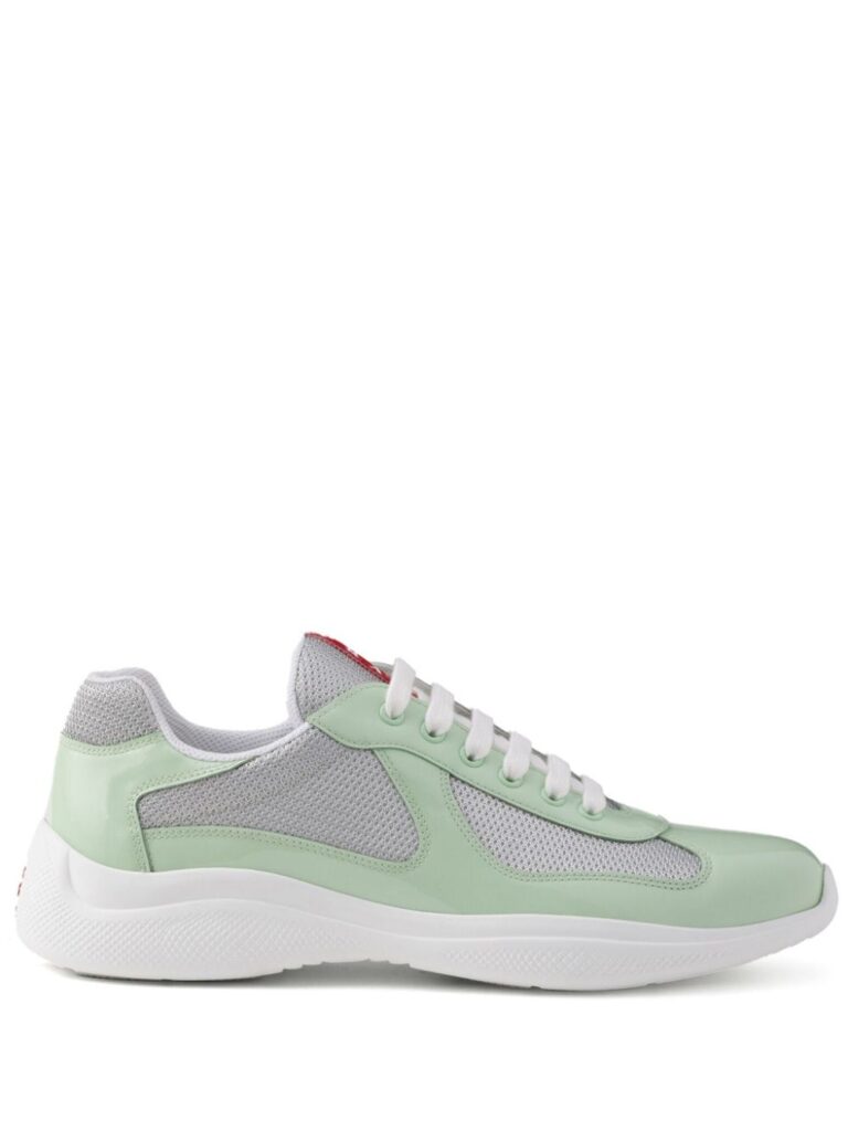 Prada America's Cup logo-patch sneakers