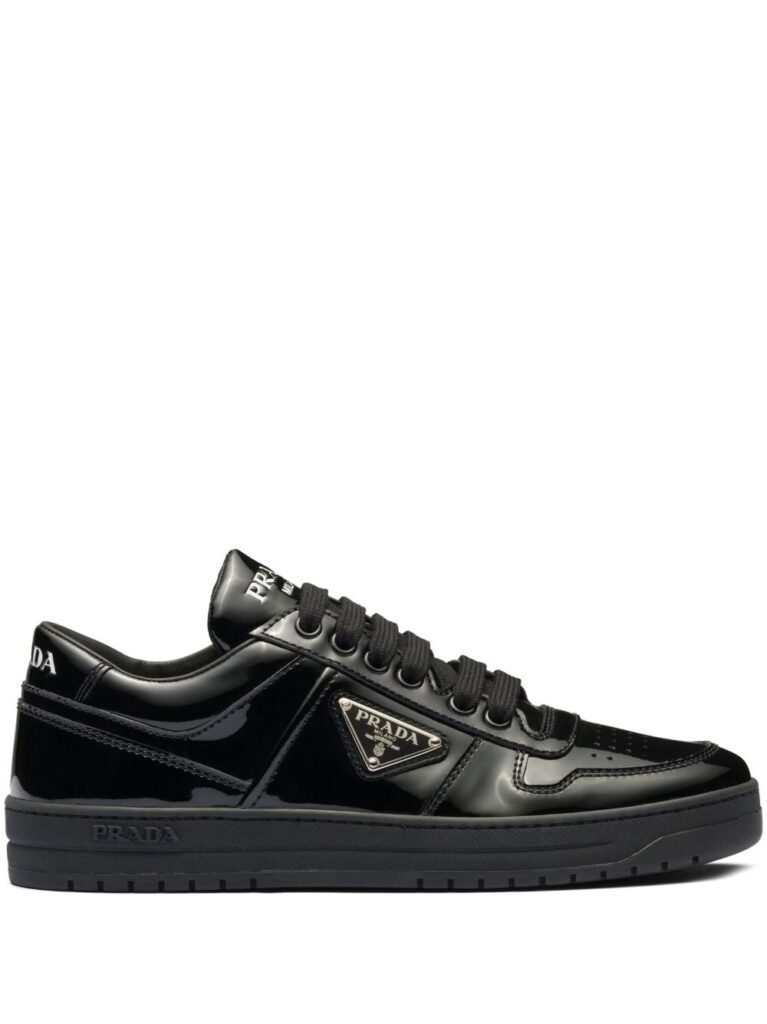 Prada Downtown leather sneakers