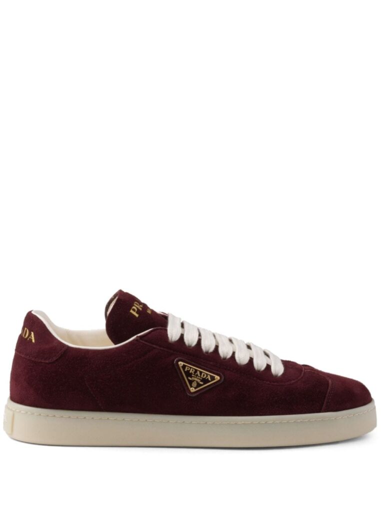 Prada suede sneakers