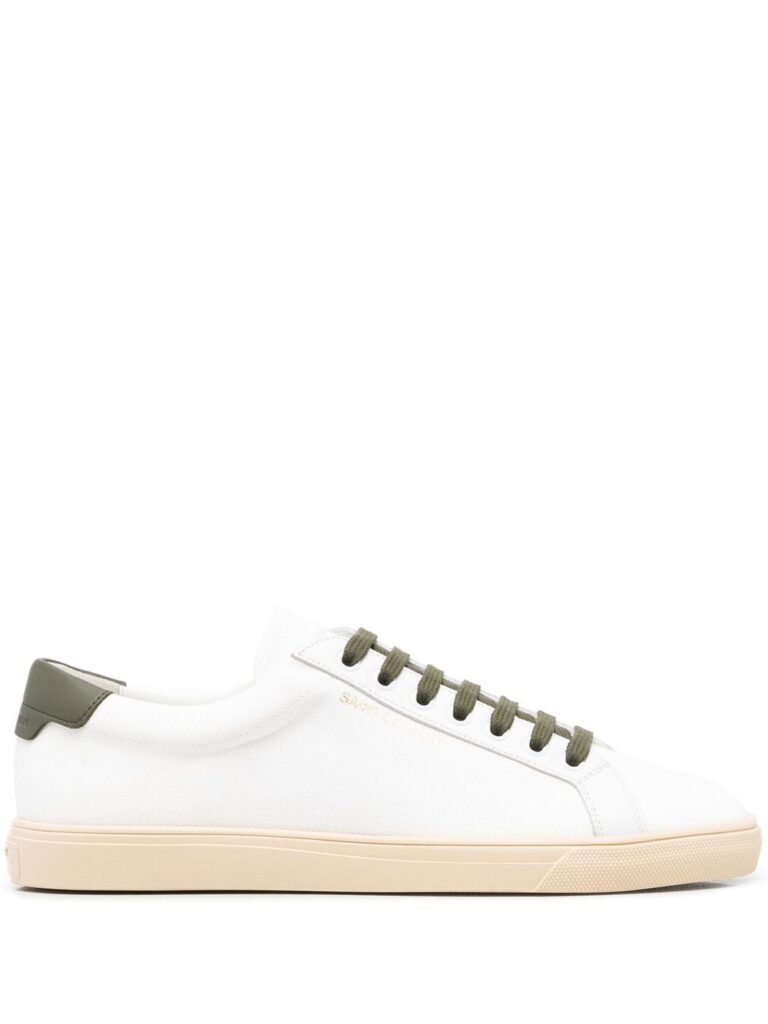 Saint Laurent low-top leather sneakers