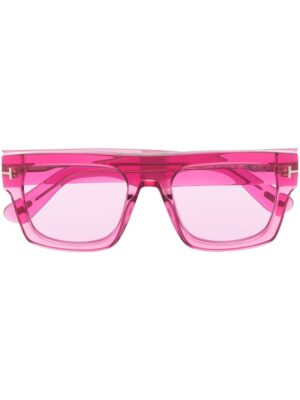 TOM FORD Eyewear transparent square-frame sunglasses