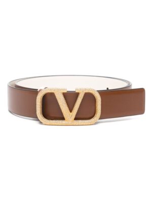 Valentino Garavani VLogo leather belt