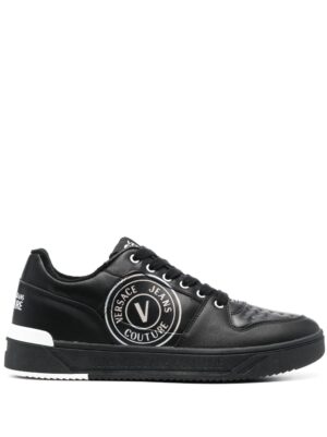 Versace Jeans Couture V Emblem-print sneakers