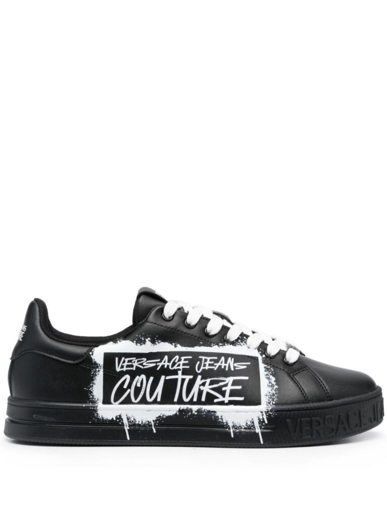 Versace Jeans Couture logo-print low-top sneakers