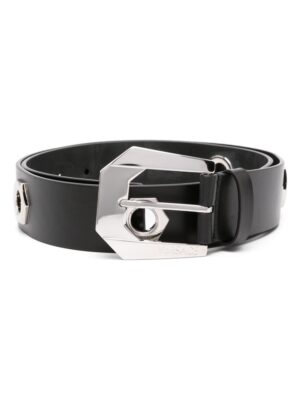 Versace Nuts & Bolts Heritage leather belt