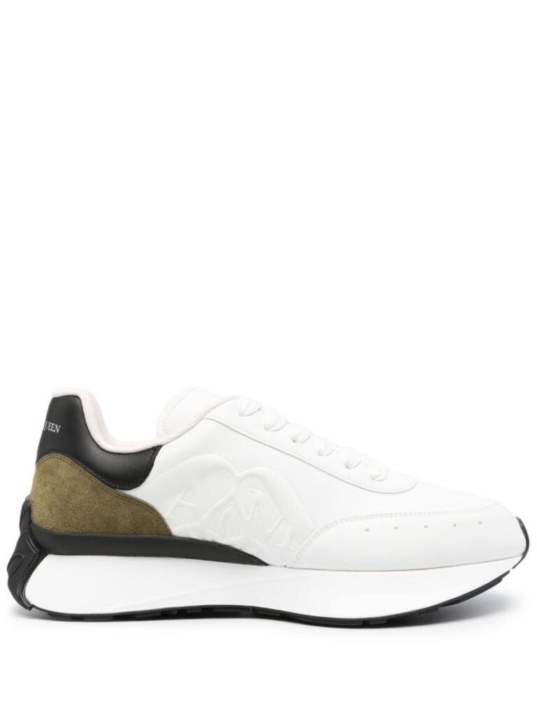 Alexander McQueen Sprint Runner suede and leather sneakers