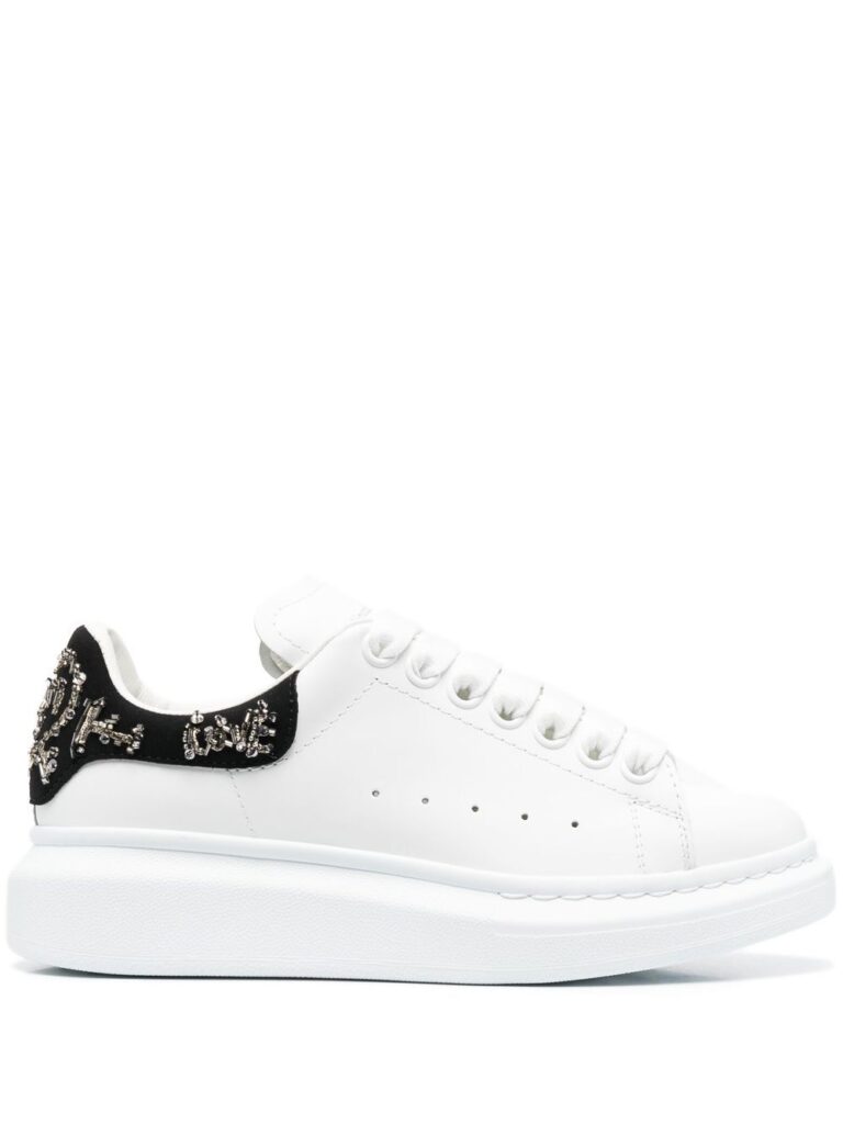 Alexander McQueen embellished low-top sneakers