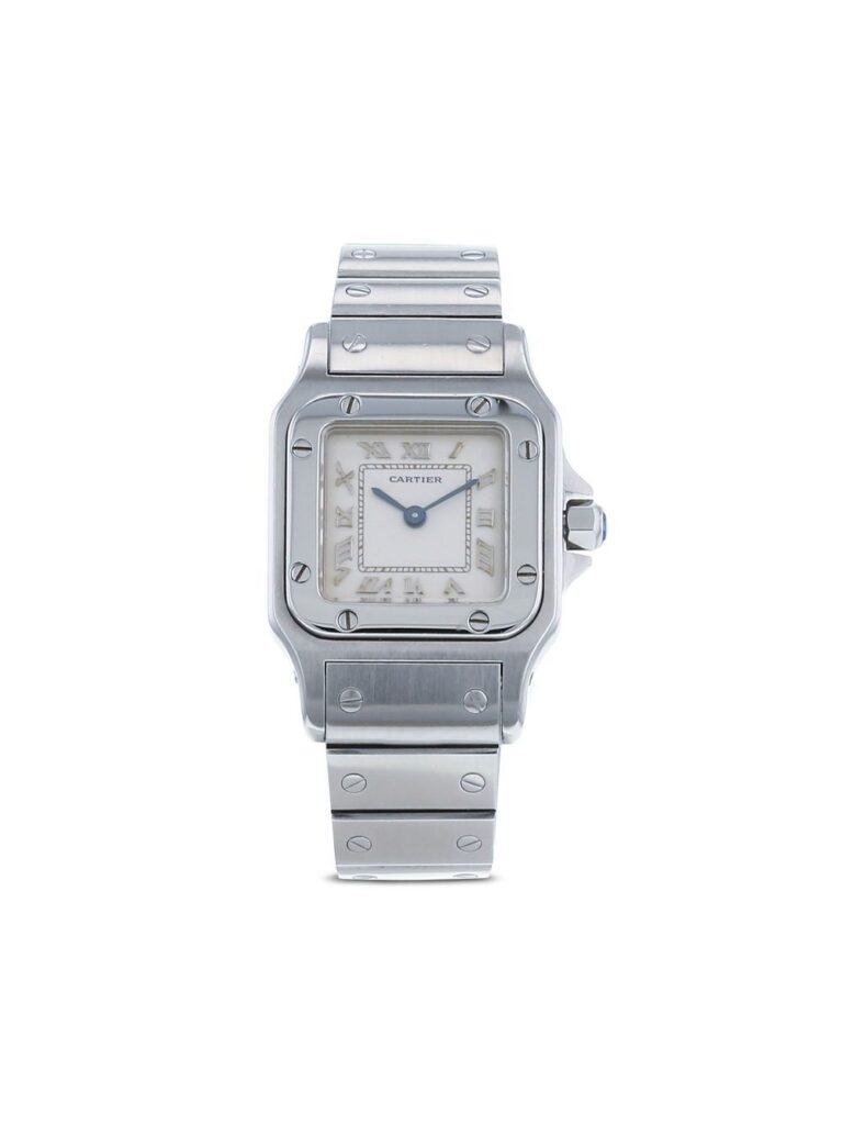 Cartier 1990s pre-owned Santos Galbée