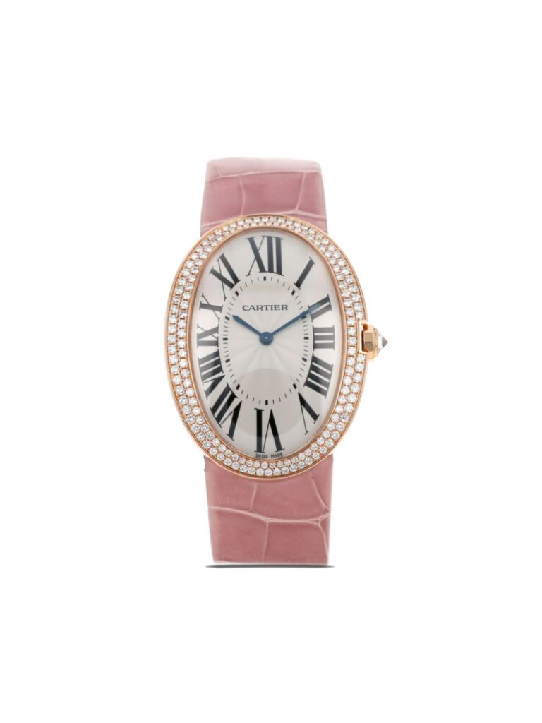 Cartier 2010 pre-owned Baignoire Joaillerie 34mm