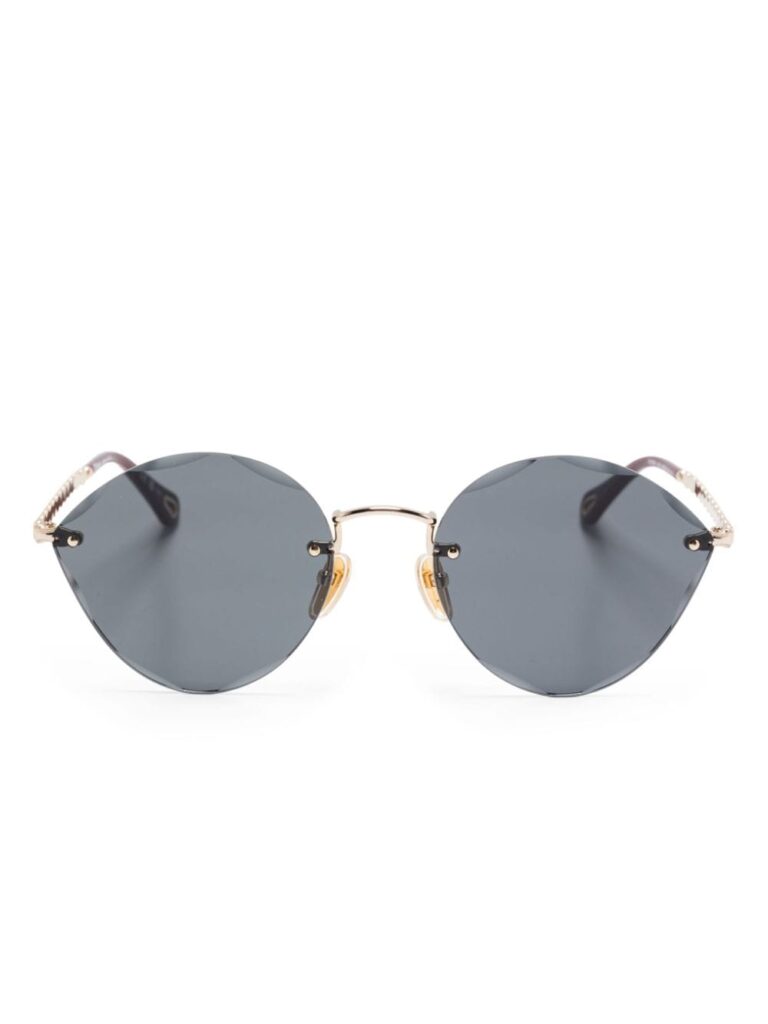 Chloé Eyewear geometric-frame sunglasses