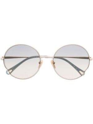 Chloé Eyewear gradient-effect round-frame sunglasses