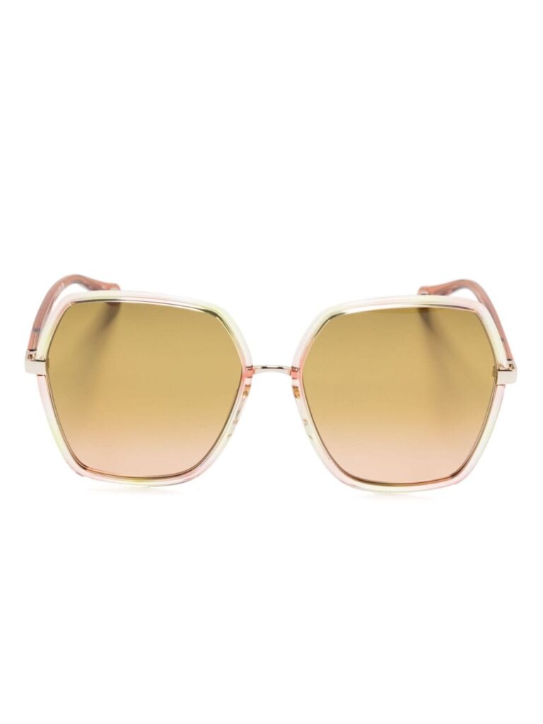 Chloé Eyewear oversize-frame sunglasses