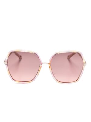 Chloé Eyewear oversize-frame sunglasses