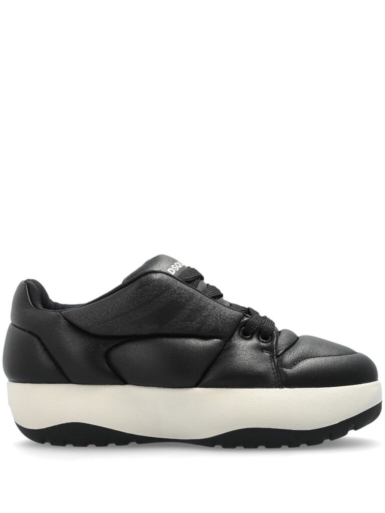 DSQUARED2 quilted leather sneakers