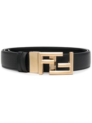 FENDI logo-buckle fastening belt