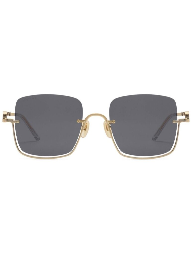 Gucci Eyewear Double G oversized-frame sunglasses