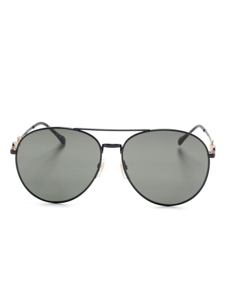 Gucci Eyewear Horesebit-detail sunglasses