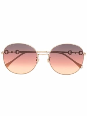 Gucci Eyewear gradient-lense rounded sunglasses