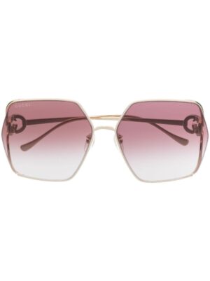 Gucci Eyewear oversized-frame tinted sunglasses