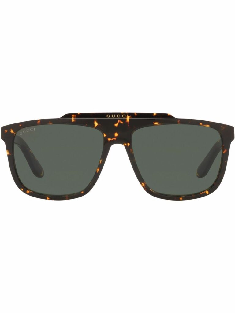 Gucci Eyewear tortoise square-frame sunglasses