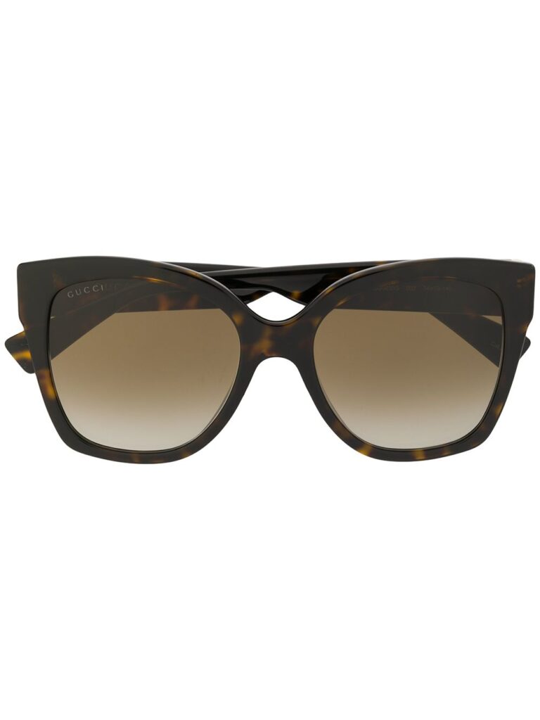 Gucci Eyewear tortoiseshell square sunglasses