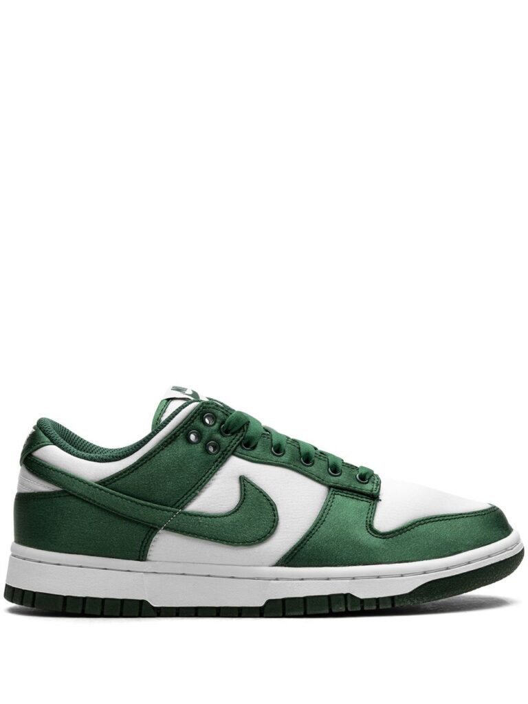 Nike Dunk Low "Green Satin" sneakers