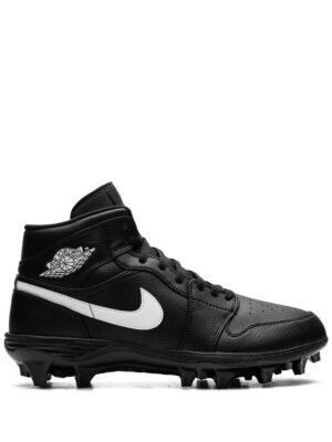 Nike Jordan 1 Mid “Black/White” cleats