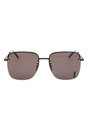 Saint Laurent Cassandre-plaque sunglasses