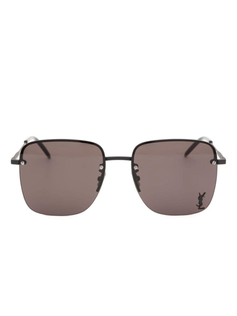 Saint Laurent Cassandre-plaque sunglasses