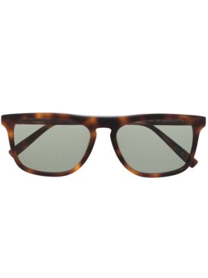 Saint Laurent Eyewear tortoiseshell-effect frame sunglasses