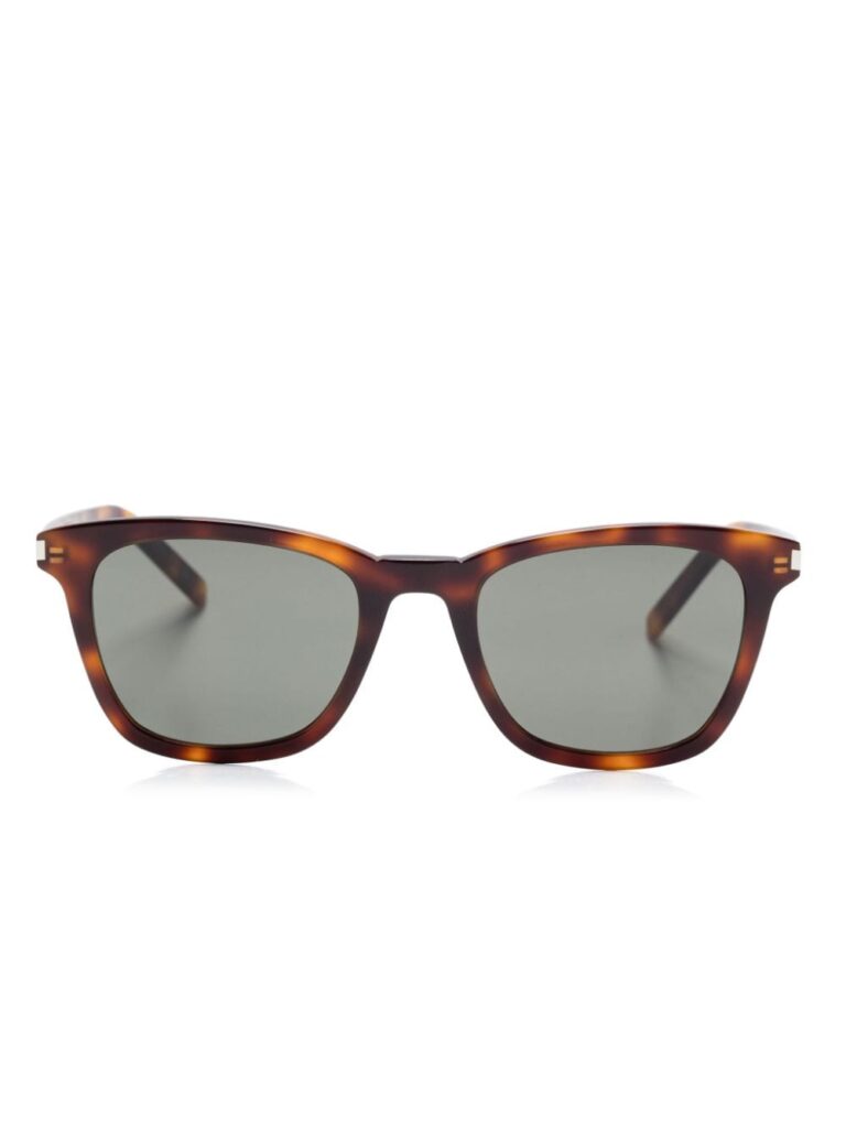 Saint Laurent Eyewear tortoiseshell-effect sunglasses