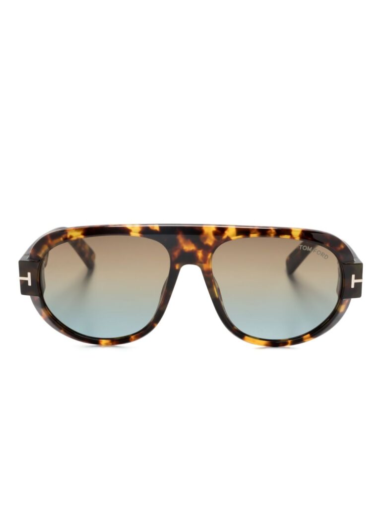 TOM FORD Eyewear Blake pilot-frame sunglasses