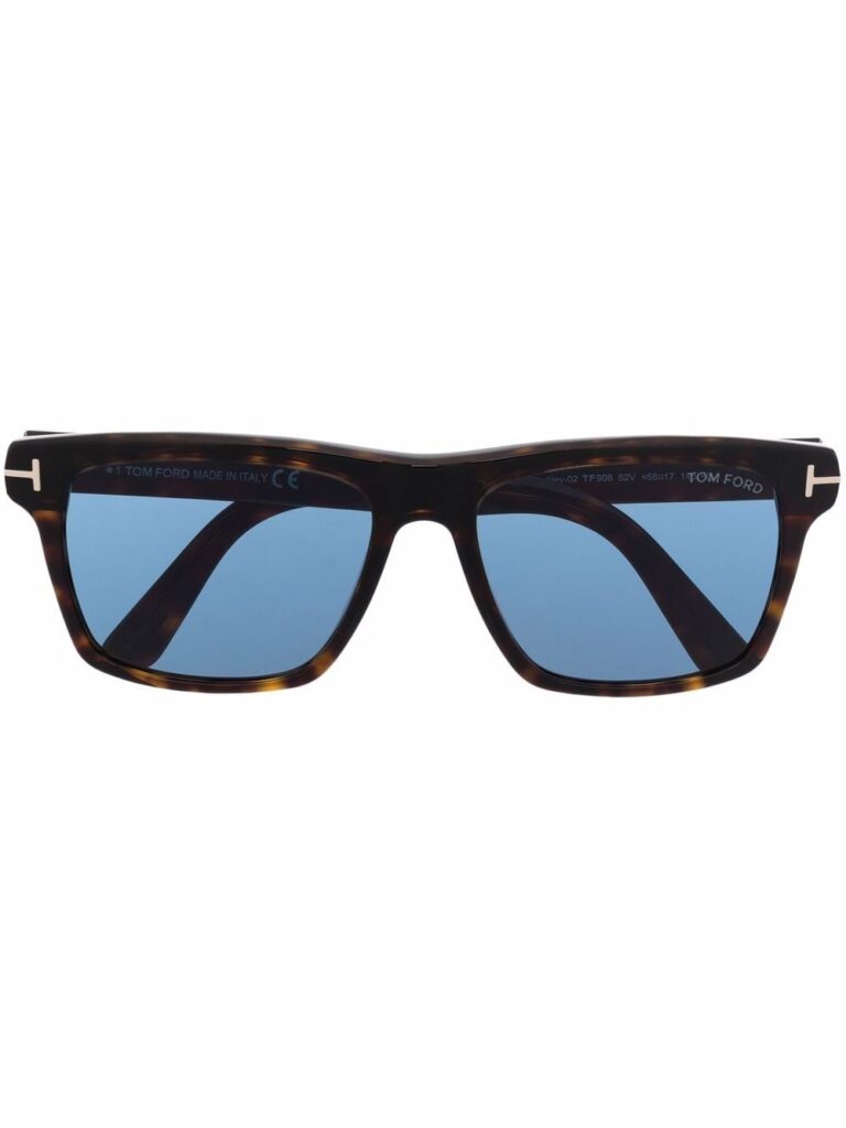 TOM FORD Eyewear tortoiseshell square-frame sunglasses